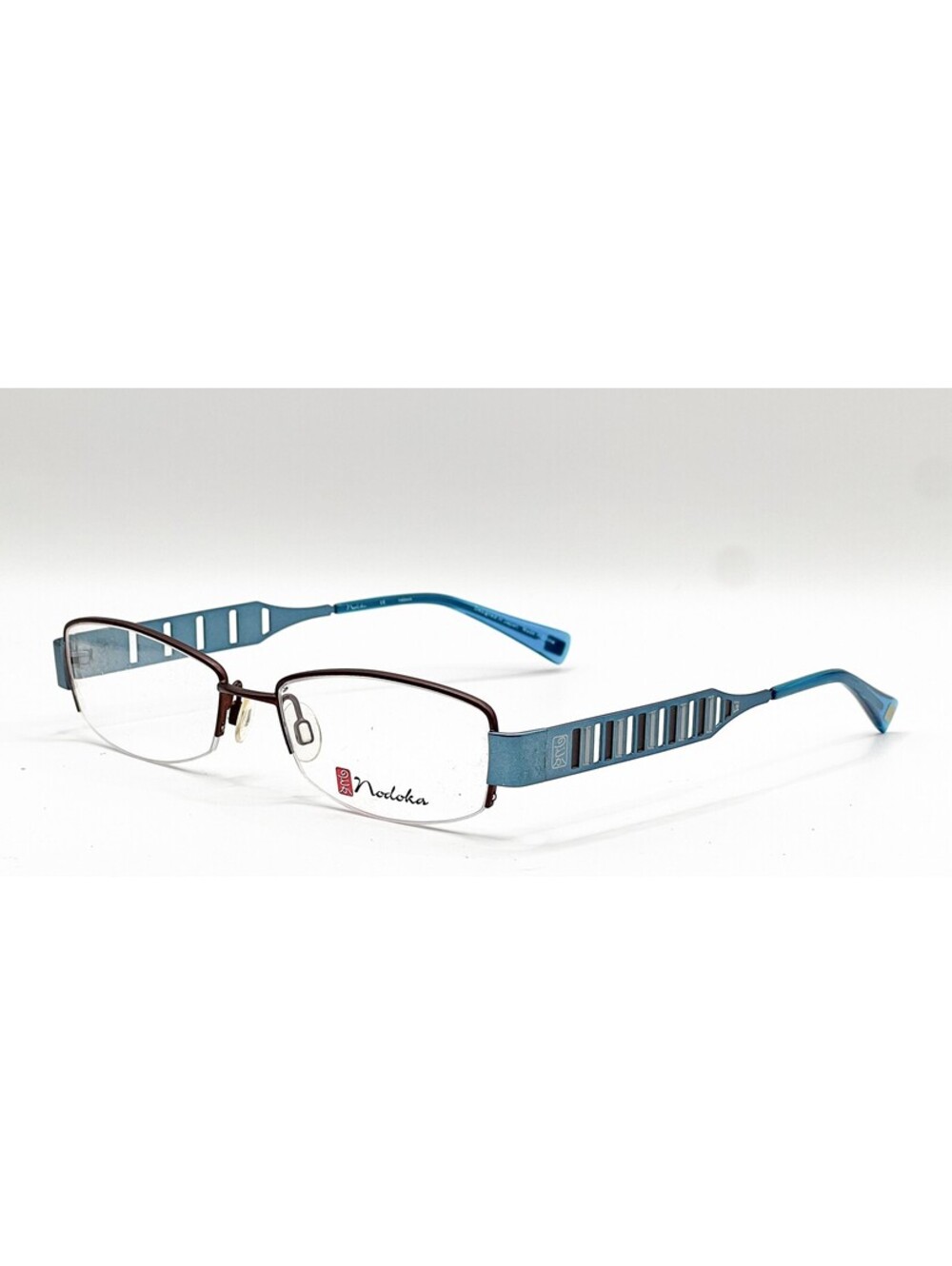 Nodoka ND10182 BR Brown Full Rim Authentic Eyeglass Frames 50-17